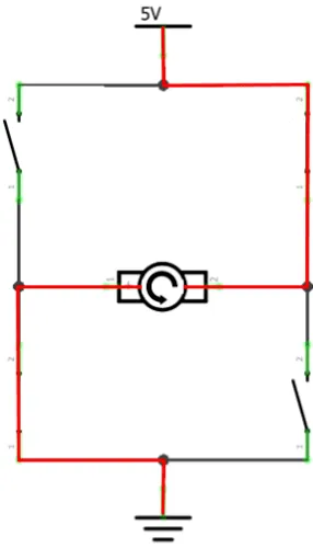 H-bridge direction control