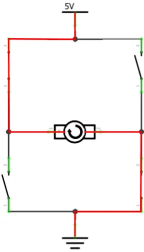 H-bridge direction control