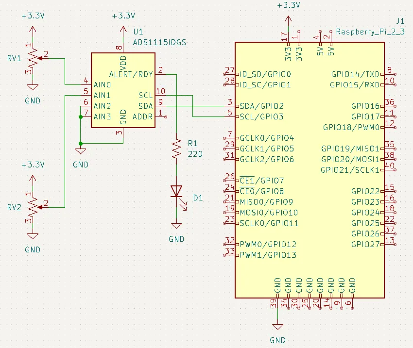 ADS1115 schematic