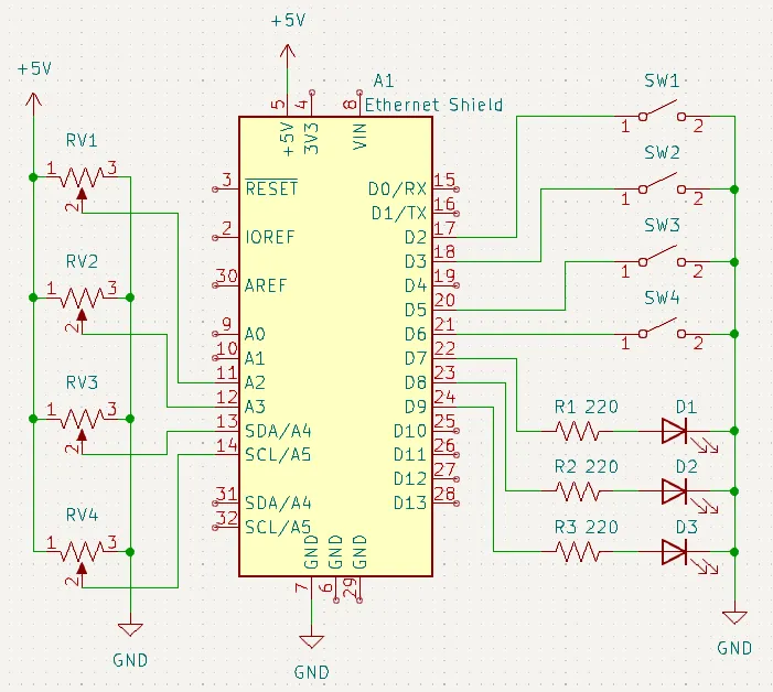 I/O controller schematic