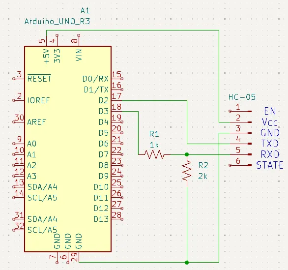 HC-05 schematic