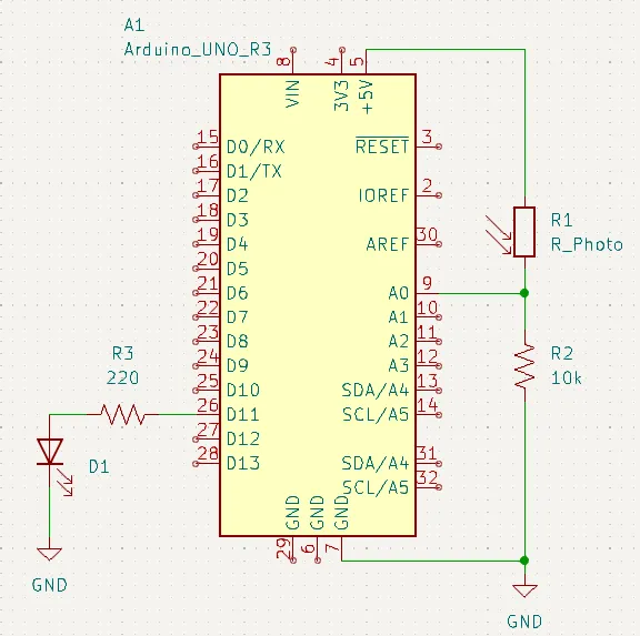 LDR schematic