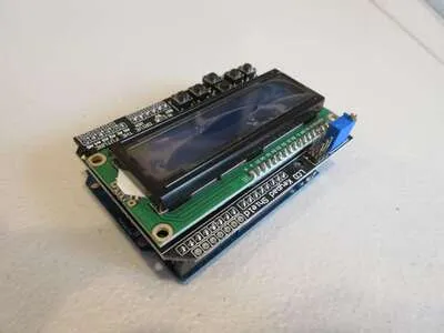 LCD keypad shield