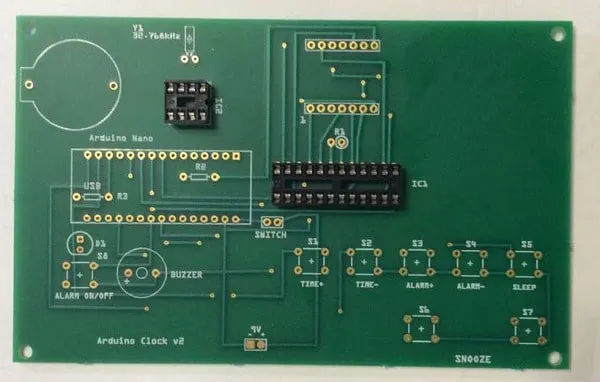 Solder on both IC sockets. Pay attention to the orientation and direction of the notch.